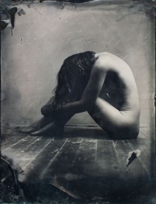 Elvira - wet plate collodion ambrotype / Nude  photography by Photographer Dave Hunt ★3 | STRKNG