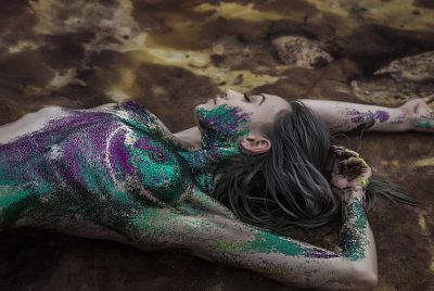 The Glitter Girl / Nude  Fotografie von Fotograf Avs | STRKNG