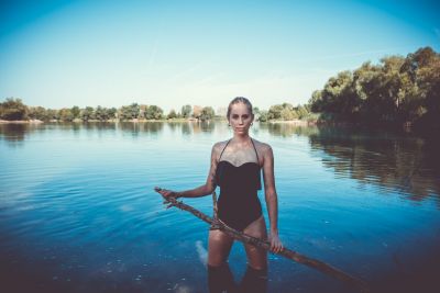 Out of the blue / People  photography by Model Svenja ★4 | STRKNG