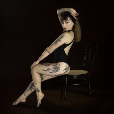 Tattoo - Céline / Nude  Fotografie von Fotograf Zoltan | STRKNG