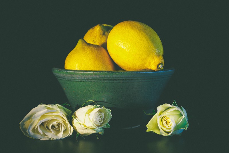 Rosen und Zitronen - &copy; Christian A. Friedrich | Still life