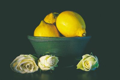 Rosen und Zitronen / Still-Leben  Fotografie von Fotograf Christian A. Friedrich ★2 | STRKNG
