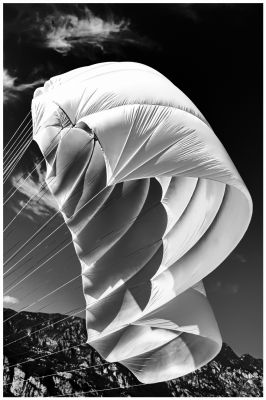 Voll im Wind... / Black and White  photography by Photographer Klaus-Juergen Krah | STRKNG