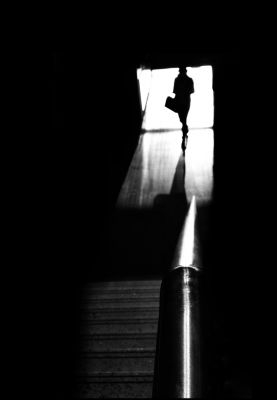 leaving - abgang / Black and White  photography by Photographer Frank Gürtler ★2 | STRKNG