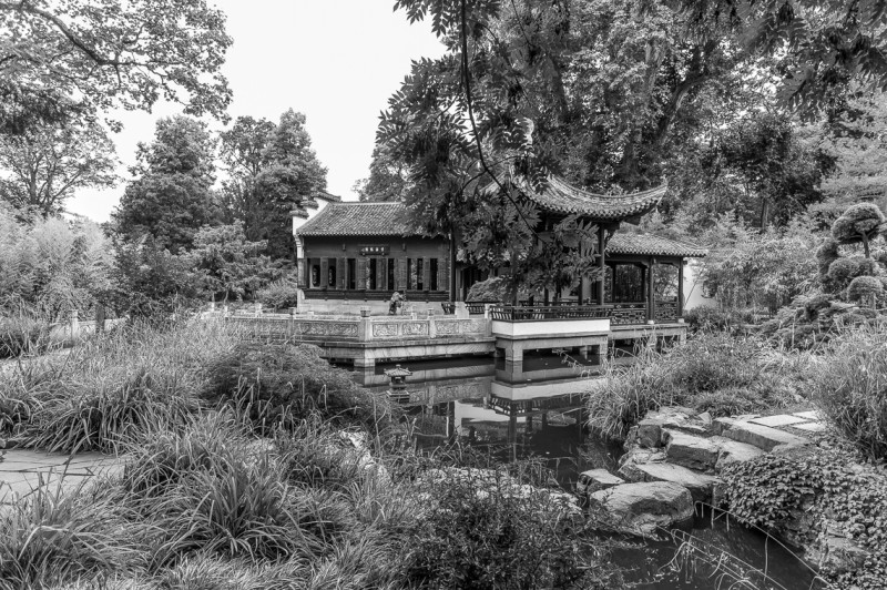 Garten des Himmlischen Friedens - &copy; Martin Schweitzer | Schwarz-weiss