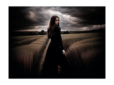 Marnie in a corn field / Fine Art  photography by Photographer Photobooth Portraits ★12 | STRKNG