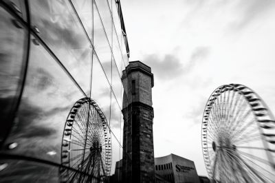 ferris wheel / Stadtlandschaften  Fotografie von Fotograf achim brandt ★4 | STRKNG