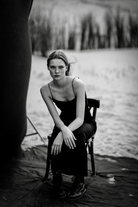 Sienna… fine Day on the Beach - &copy; Jürgen Dröge | Black and White