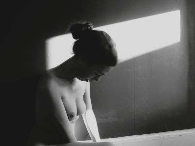 Self portrait; always distracted by light / Fine Art  photography by Photographer Eliza Loveheart ★17 | STRKNG