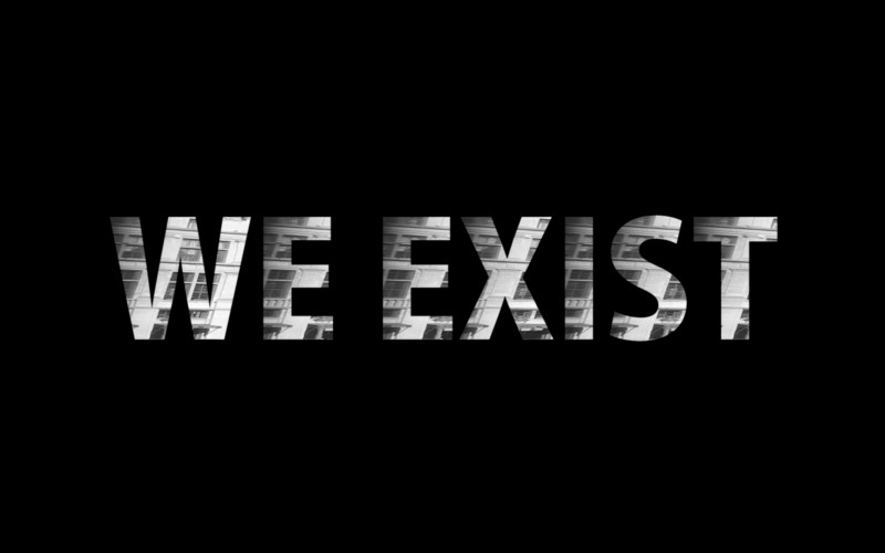 WE EXIST - &copy; Alex Cepile | Konzeptionell