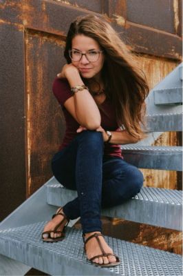 stairs up to strength / Street  photography by Model Christi Ker ★4 | STRKNG