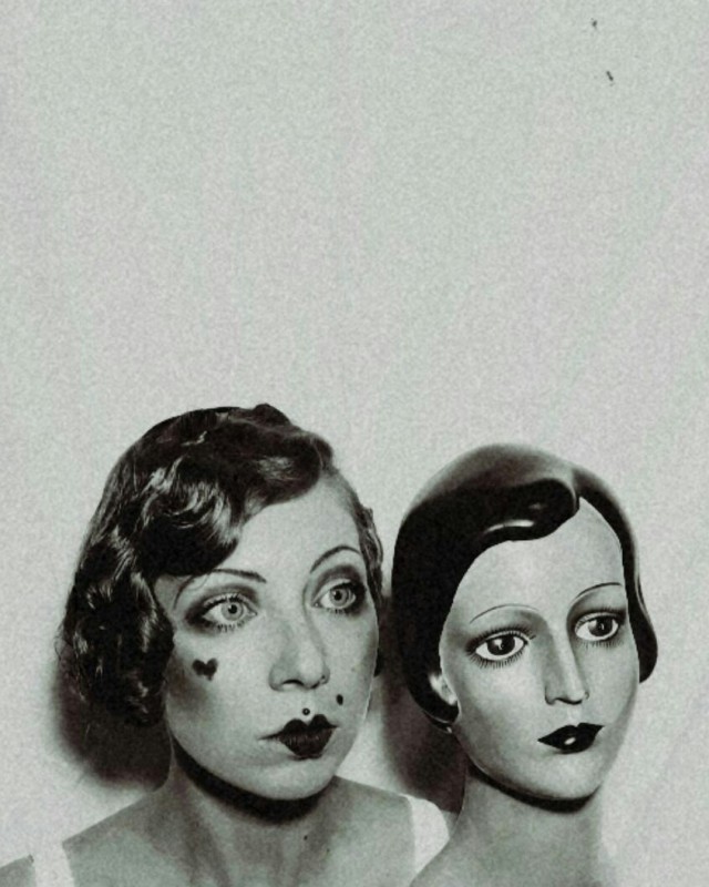 Bärbel and me. - &copy; Frida Nacktigall | Fine Art