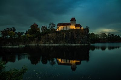 Wehrkirche Beucha/fortified church Beucha / Landscapes  photography by Photographer Frank Berger | STRKNG