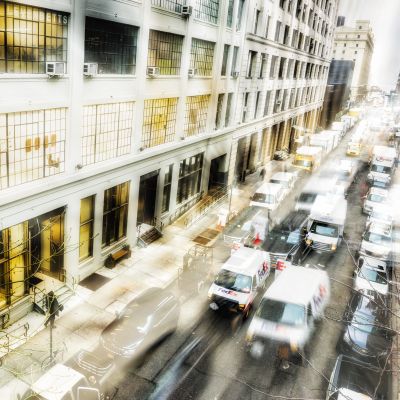 New York blurred / Street  Fotografie von Fotograf Dirk Fietz | STRKNG