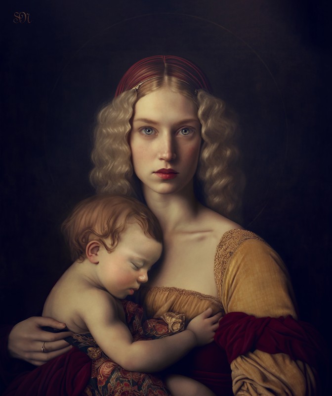 Motherhood - &copy; SvetlanaMelikNubarova | Fine Art