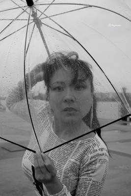 rainy day with &quot;wongwolke&quot; (IG) / Portrait  photography by Photographer Kai ★1 | STRKNG