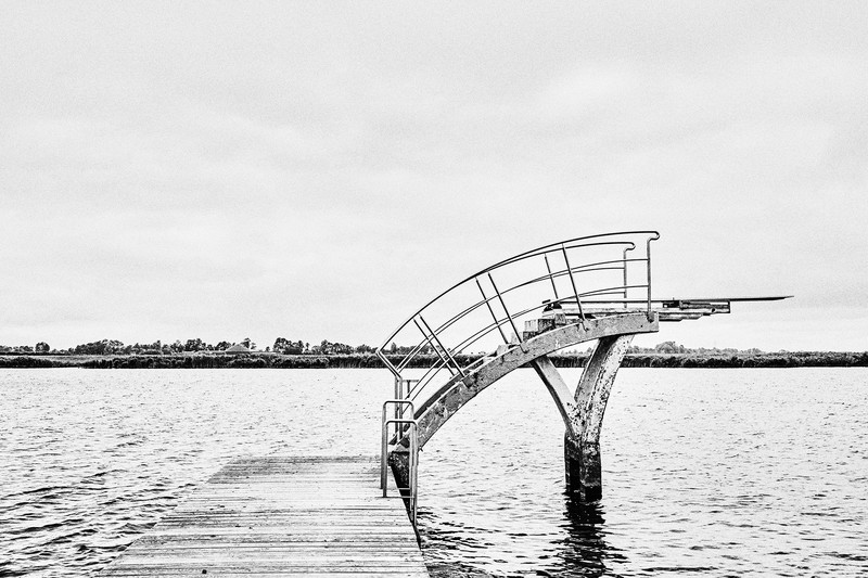 Der Sprungturm - &copy; Heiko Westphalen | Black and White