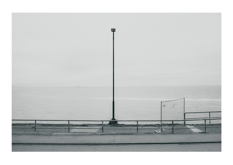 Die Laterne am Meer - &copy; Heiko Westphalen | Black and White