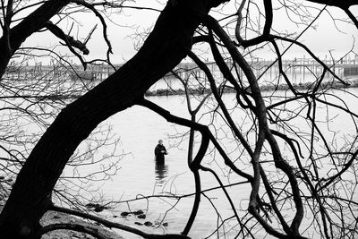 Anglers Glück / Schwarz-weiss  Fotografie von Fotograf Heiko Westphalen ★3 | STRKNG