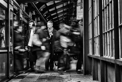 Rush hour / Street  Fotografie von Fotograf Frank Andree ★3 | STRKNG