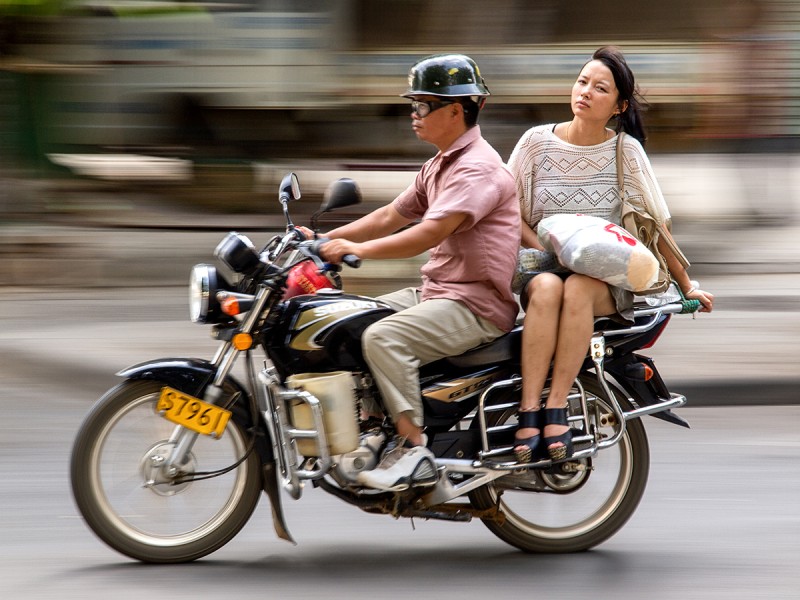 Motorbike Taxi - &copy; polarapfel | Street