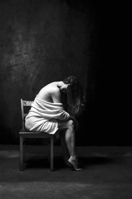 Chair / Fine Art  photography by Model Heike ★2 | STRKNG