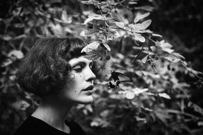 Butterfly… / Portrait  Fotografie von Fotograf Markus Grimm ★5 | STRKNG