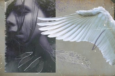 Girl on wings / Creative edit  photography by Photographer Mia Will | STRKNG