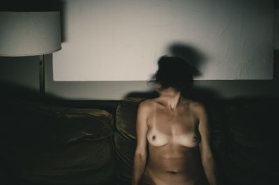 Upon the sofa brown / Nude  photography by Photographer DS Hathaway | STRKNG