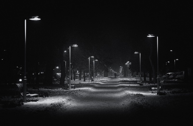 Winter alley - &copy; DzjuSan | Stadtlandschaften