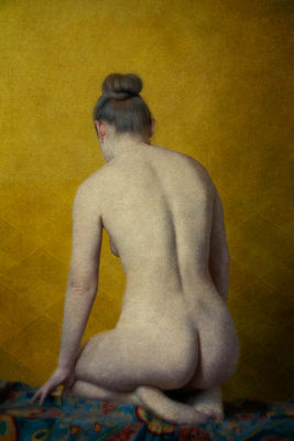 Das gelbe Zimmer. / Nude  Fotografie von Fotograf Lennart Schwirtz ★7 | STRKNG