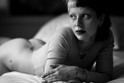 Thinking In Bed / Black and White  photography by Photographer ttoommyy ★2 | STRKNG