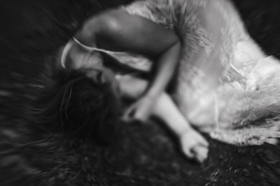 tired / Schwarz-weiss  Fotografie von Fotografin Sandra Mago ★4 | STRKNG