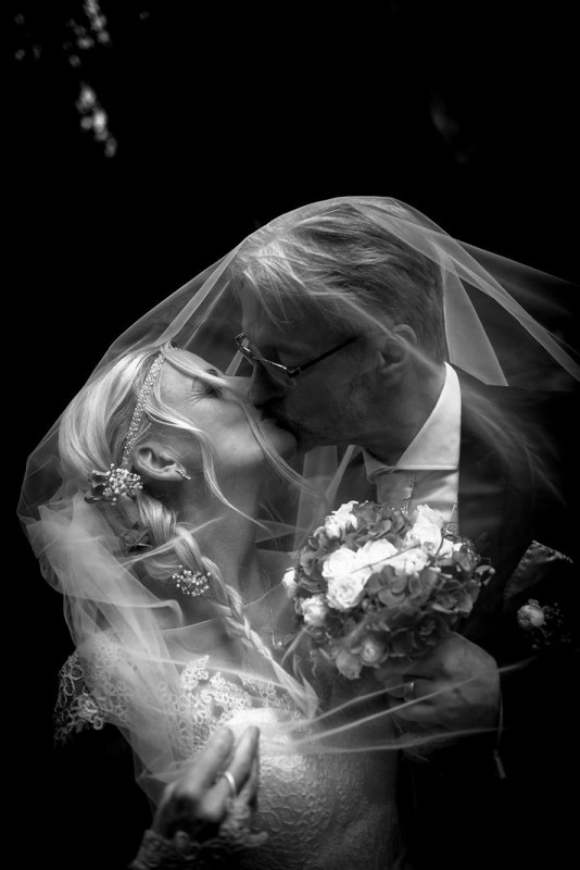 Under the veil - &copy; Cornel Waser | Wedding