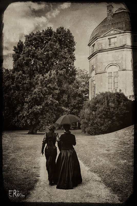 Deux amies dans le parc I - &copy; Eric Rosier | Portrait