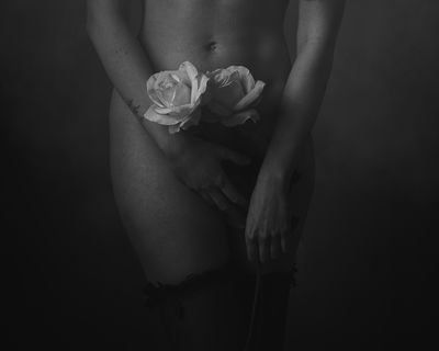 Le rose di Sara / Schwarz-weiss  Fotografie von Fotografin Cristiana Zamboni ★7 | STRKNG