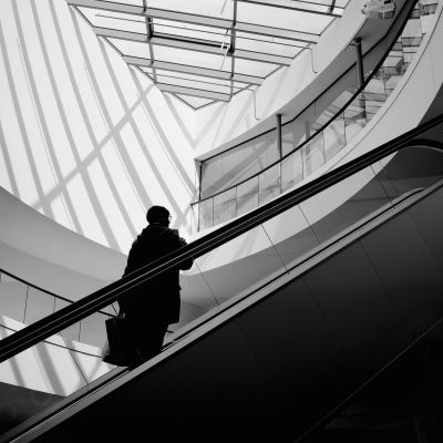 Upwards / Schwarz-weiss  Fotografie von Fotograf TLOBNW | STRKNG