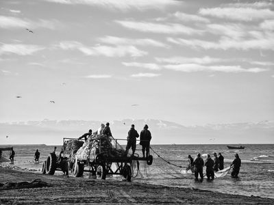 Iranian fishermen / Black and White  photography by Photographer Masoumeh rahimi ★1 | STRKNG