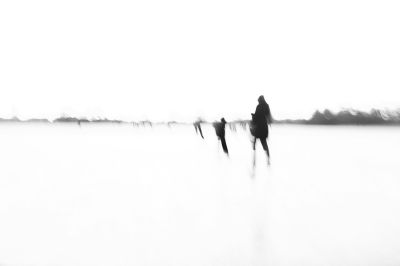 Ice skating / Abstrakt  Fotografie von Fotograf *di-ma* | STRKNG