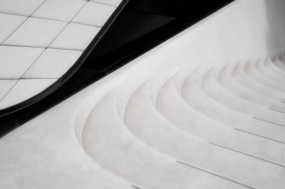 Stairs, Sackler Courtyard, V&A Museum / 2022-06-22 Stairs, Sackler Courtyard, V&A Museum / Architecture photography by Photographer Simon Dodsworth | STRKNG