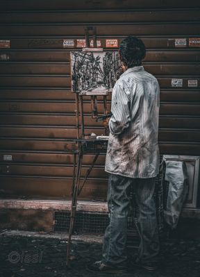 street painter / Street  photography by Photographer Issi Art | STRKNG