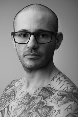 Glasses and Tattoo / People  photography by Model Cesar Skalli ★1 | STRKNG
