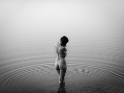 Last summer with Jenny ...| / Schwarz-weiss  Fotografie von Fotograf photoartica | STRKNG