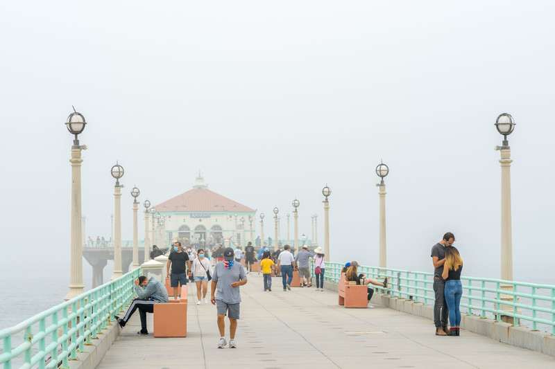 Manhattan Beach Pier - &copy; Bill Anastas | People