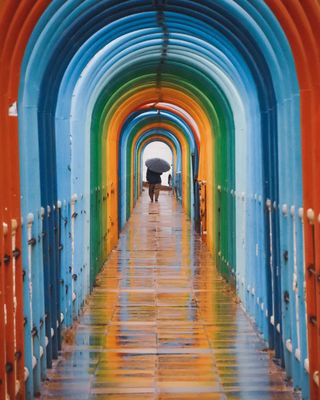 rainbow bridge / Street  Fotografie von Fotograf keyhan | STRKNG