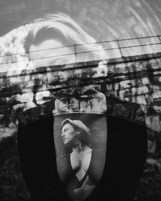 Meeting myself by Carlos Rodrigues / Portrait  Fotografie von Model Rahel van der Meer ★10 | STRKNG