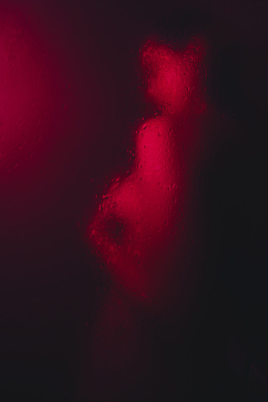 Red shower - &copy; Dmitrii Solodukhin | Nude