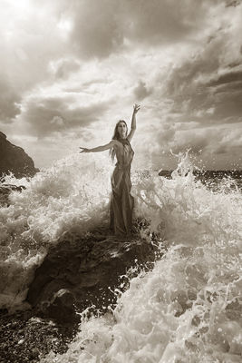 One with the waves - Oceansoul / Fine Art  Fotografie von Fotograf Dirk Hemmann | STRKNG