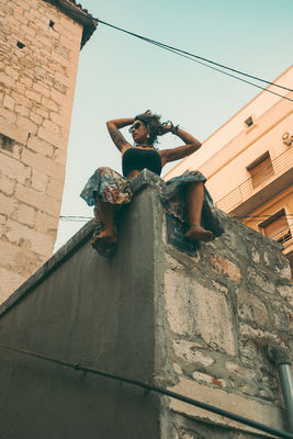 Stephanie Ganga in Split, Croatia / Portrait  photography by Photographer FREDERICK FAIRYTALE | STRKNG