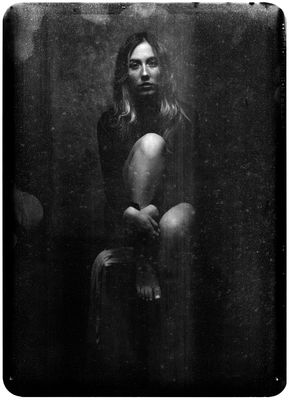 Enduring Beauty on a Timeworn Film - 13x18cm x-ray film reversal processed with (Pa)Rodinal. / Portrait  photography by Photographer J Saidler ★4 | STRKNG
